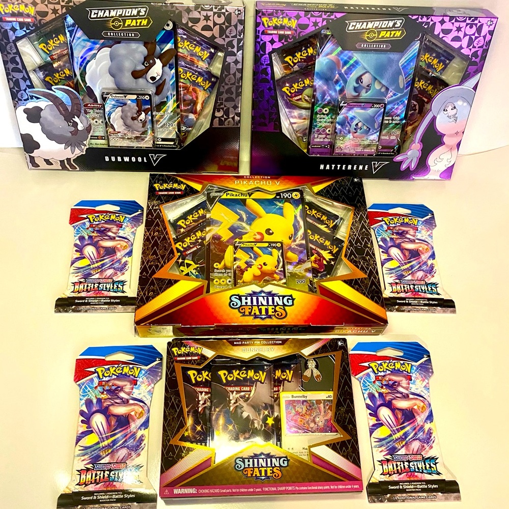 Pokémon Bundle Shiny Fate Battle champions Path BS